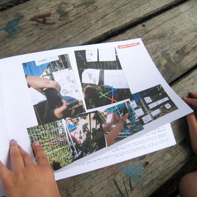 Dokumentation I . Durchblick . das kunterbunte Zaunprojekt auf dem Gr&auml;selberg 2013/2014 